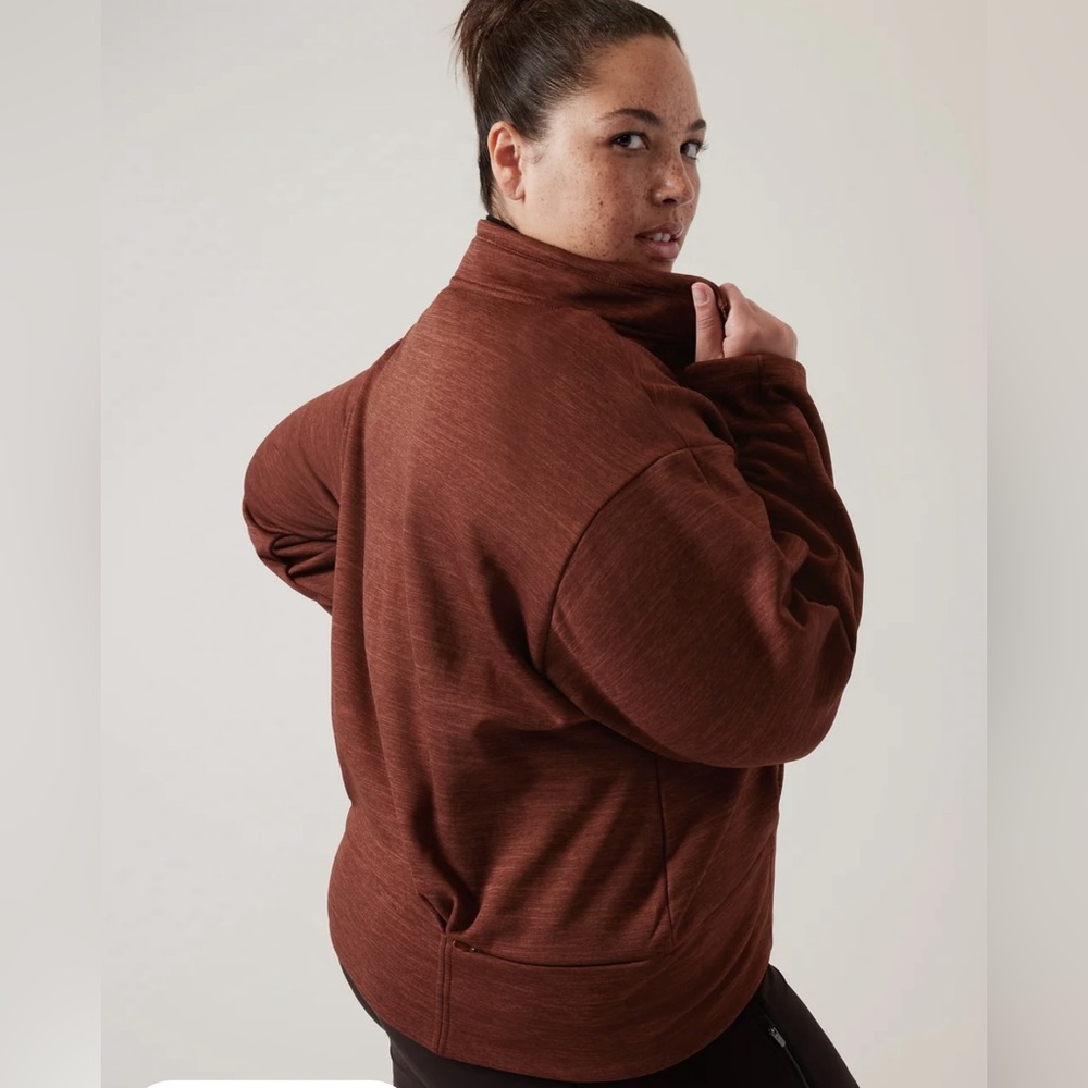 Athleta, Altitude Polartec® Half Zip Sweatshirt, Size Large